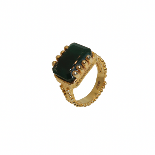 Emerald Stone Ring